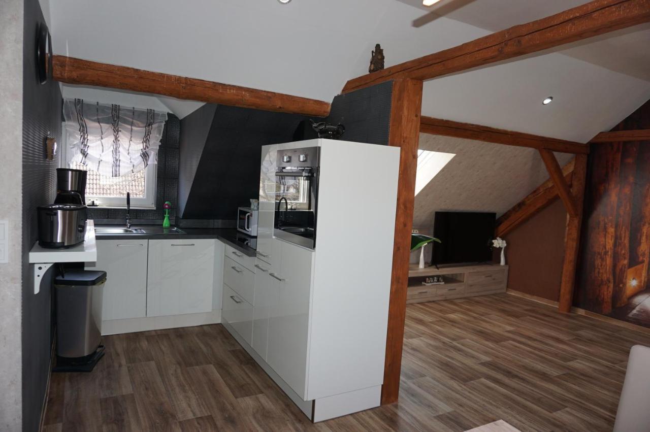 Aussergewoehnliche Dachgeschosswohnung Koenigslutter am Elm Ngoại thất bức ảnh